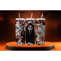 Tumbler -   Ghost Newspaper  20oz  