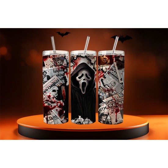 Tumbler - Ghost Newspaper 20oz Tumbler - Ghost Newspaper 20oz