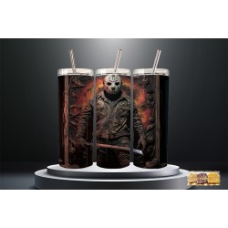 Tumbler -    Jason Voorhees   20oz  
