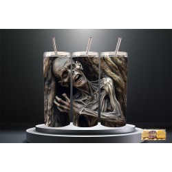 Tumbler -  3D Zombie      20oz  