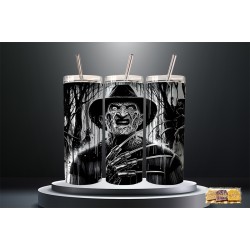 Tumbler -    Freddy Krueger   20oz  