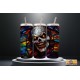 Tumbler - Stained Glass Clown 20oz Tumbler - Stained Glass Clown 20oz