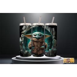 Tumbler -  Yoda  20oz  